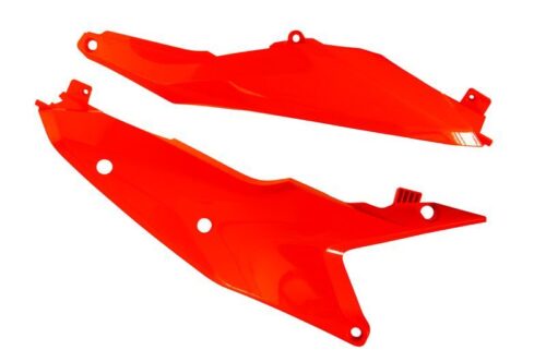 SIDE PANELS 2023-25 SX/SX-F, 2024-2025 EXC/EXC-F KTM, NEON ORANGE, RTECH R-FIKTMAN0023