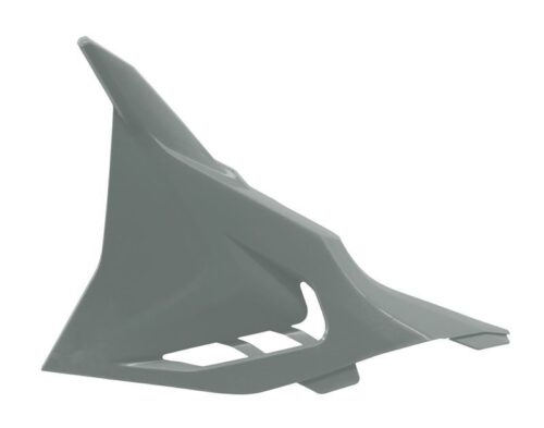 VENTED LEFT AIR BOX COVER 2023-2025 SX/SX-F KTM QUANTUM GREY, RTECH R-FIKTMGRSX93