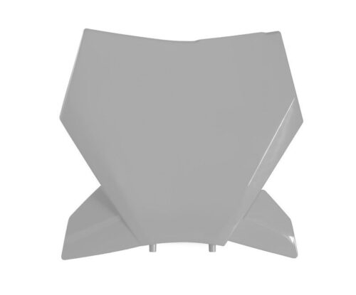 FRONT NUMBER PLATE 2023-2025 SX/SX-F KTM QUANTUM GREY, RTECH R-TBKTMGR0023