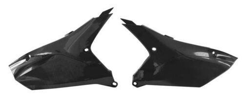 SIDE PANELS 2023-2025 YZ450F YAMAHA BLACK, RTECH R-FIYZFNR0023