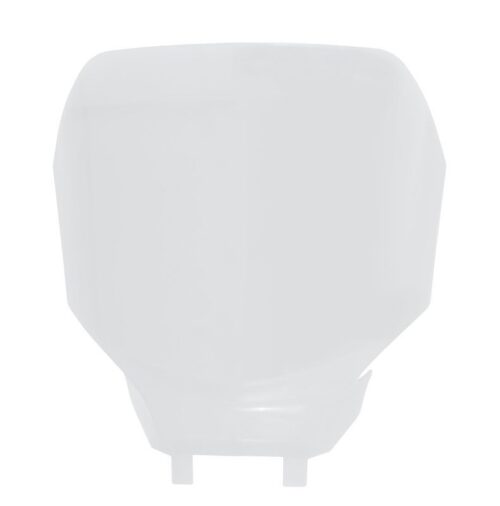 FRONT NUMBER PLATE 2023-2025 YZ450F YAMAHA WHITE, RTECH R-TBYZFBN0023