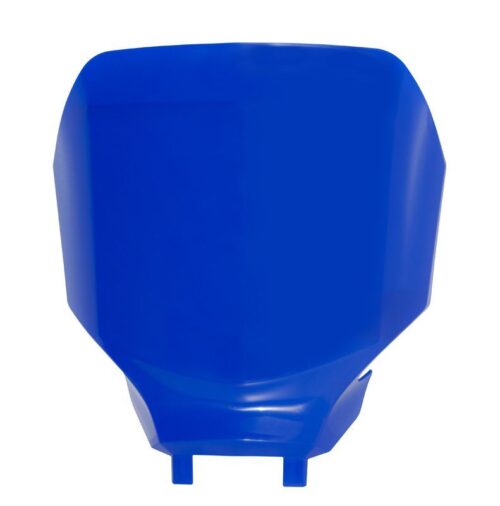 FRONT NUMBER PLATE 2023-2025 YZ450F YAMAHA BLUE, RTECH R-TBYZFBL0023