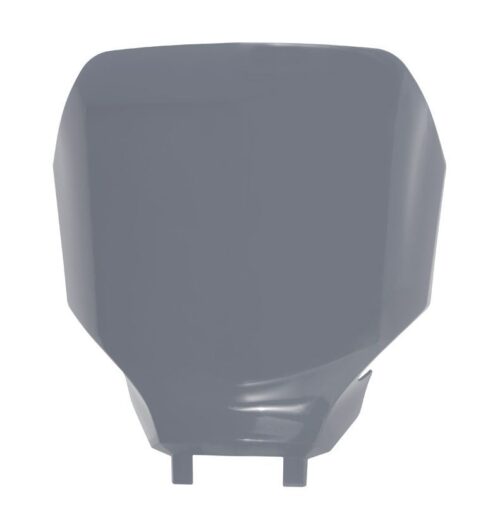 FRONT NUMBER PLATE 2023-2025 YZ450F YAMAHA QUANTUM GREY, RTECH R-TBYZFGR0023