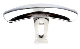 FRONT FENDER UNIVERSAL CHROME HONDA CG125 STEEL CHROME PLATED
