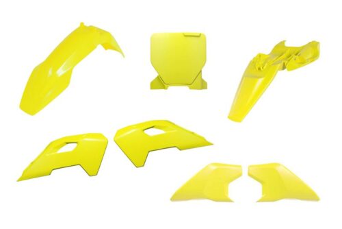 PLASTIC KIT 2024-2025 HUSQVARNA TC 65 HSQ YELLOW, RTECH R-KITHSQ-GQ0-165