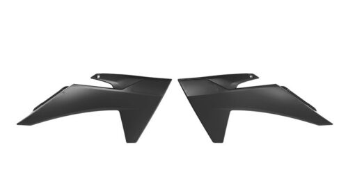 RADIATOR SCOOPS 2024-2025 KTM SX 65, BLACK RTECH R-CVKTMNR002465