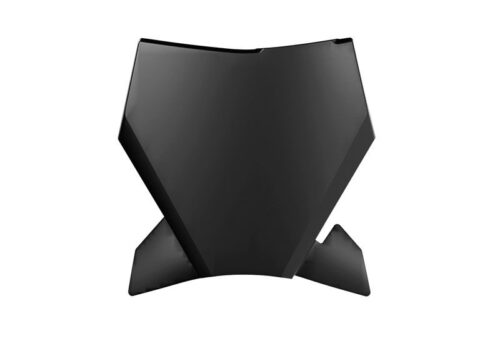 FRONT PLATE 2024-2025 KTM SX 50, BLACK RTECH R-TBKTMNR0150