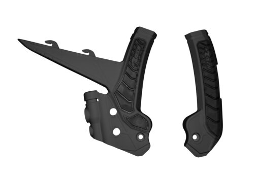 GRIPPY FRAME GUARD GASGAS 2024-2025 BLACK, R-TECH R-PRTGASNR001