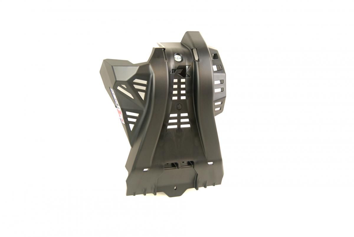 PLASTIC SKID PLATE YAMAHA YZ250/X 2005-25, RTECH R-PMYZ0NR0250, PLASTIC ENGINE COVER BLACK