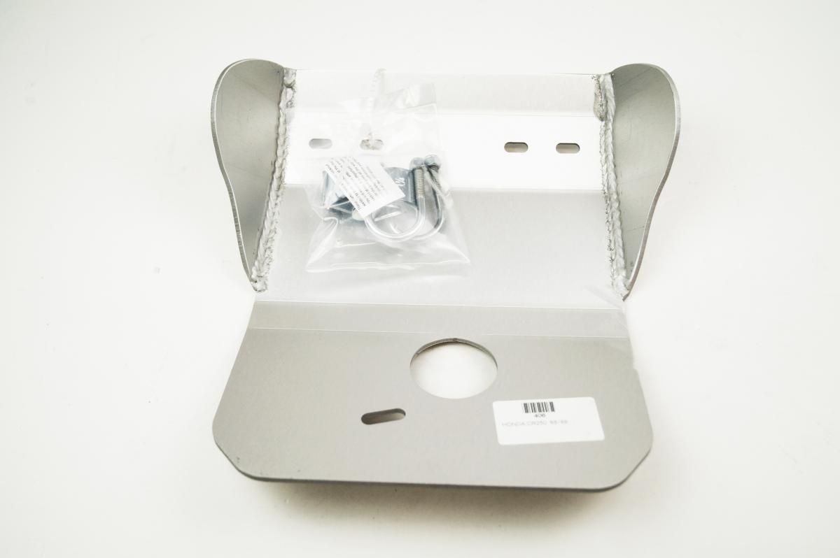 SKID PLATE HD ALUMINIUM ENDURO 88-89 HONDA CR 250, 406 RICOCHET - Image 2