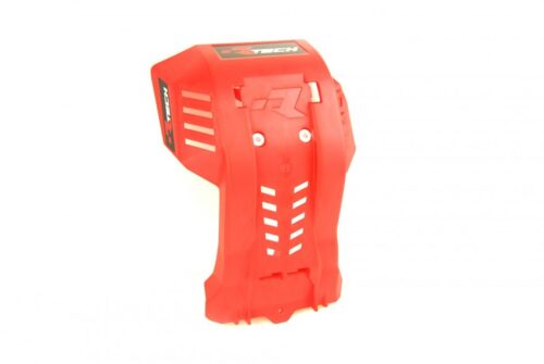 PLASTIC SKID PLATE CRF 450R/RWE/RX 2021-25, RTECH R-PMCRFRS0021, PLASTIC ENGINE COVER