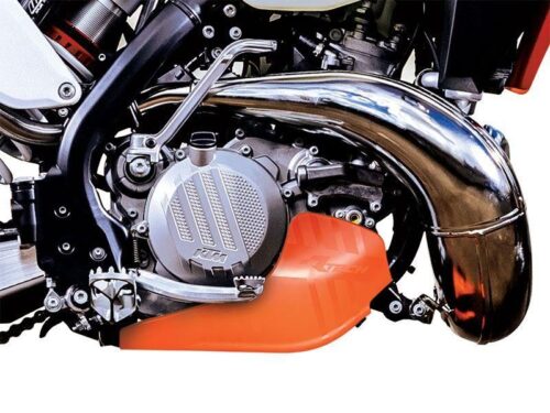 PLASTIC SKID PLATE KTM 250/300, RTECH R-PMKTMAR3018, PLASTIC ENGINE COVER