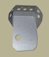 SKID PLATE HD ALUMINIUM ENDURO 89-15 HONDA XR 600R/650L, 431 RICOCHET