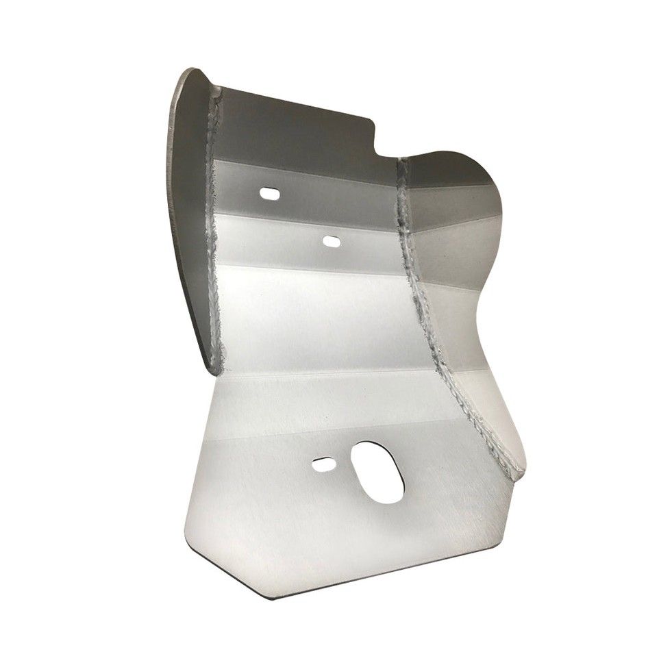 SKID PLATE HD ALUMINIUM ENDURO 03-05 KAWASAKI KX 125, 242 RICOCHET - Image 2