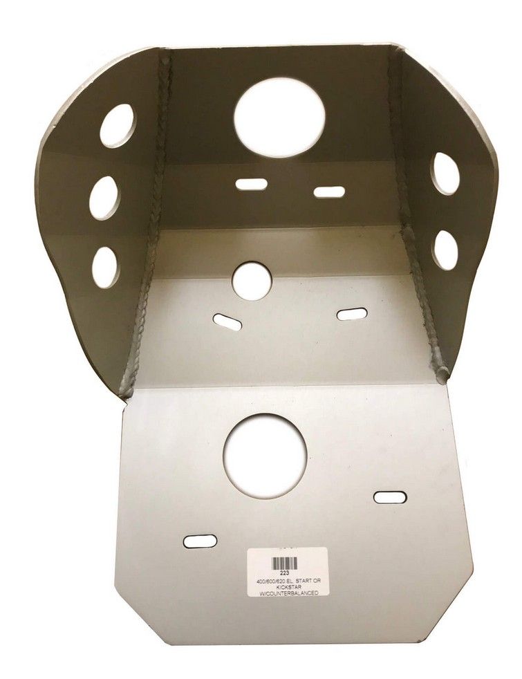 SKID PLATE HD ALUMINIUM ENDURO 88-03 KTM 400/600/620, 223 RICOCHET - Image 2