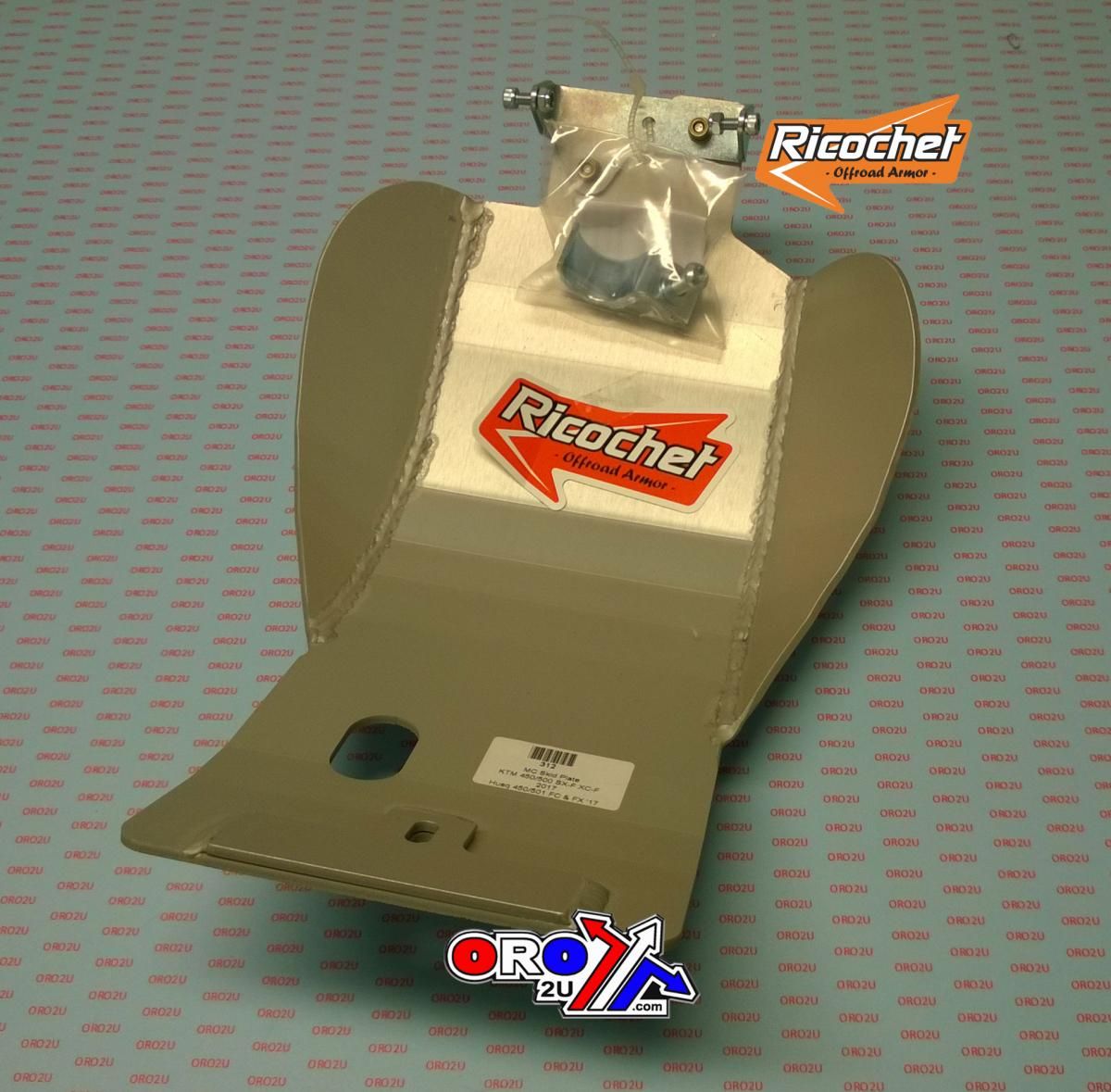 SKID PLATE ENDURO SX-F 450 2017, RICOCHET 312