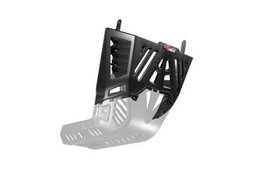 PLASTIC UPPER SKID PLATE YAMAHA T7 19-24, RTECH R-PMT7NR0UP24, PLASTIC ENGINE COVER BLACK