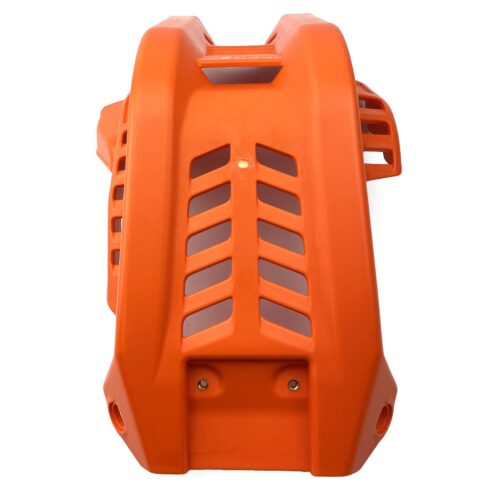 PLASTIC SKID PLATE ORANGE, KTM 250/350/450 SX-F 2023-24, RTECH R-PMKTMAR4523, PLASTIC ENGINE COVER