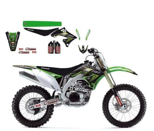 09-11 KXF450 MONSTER ENERGY, BLACKBIRD FULL KIT 8419R8