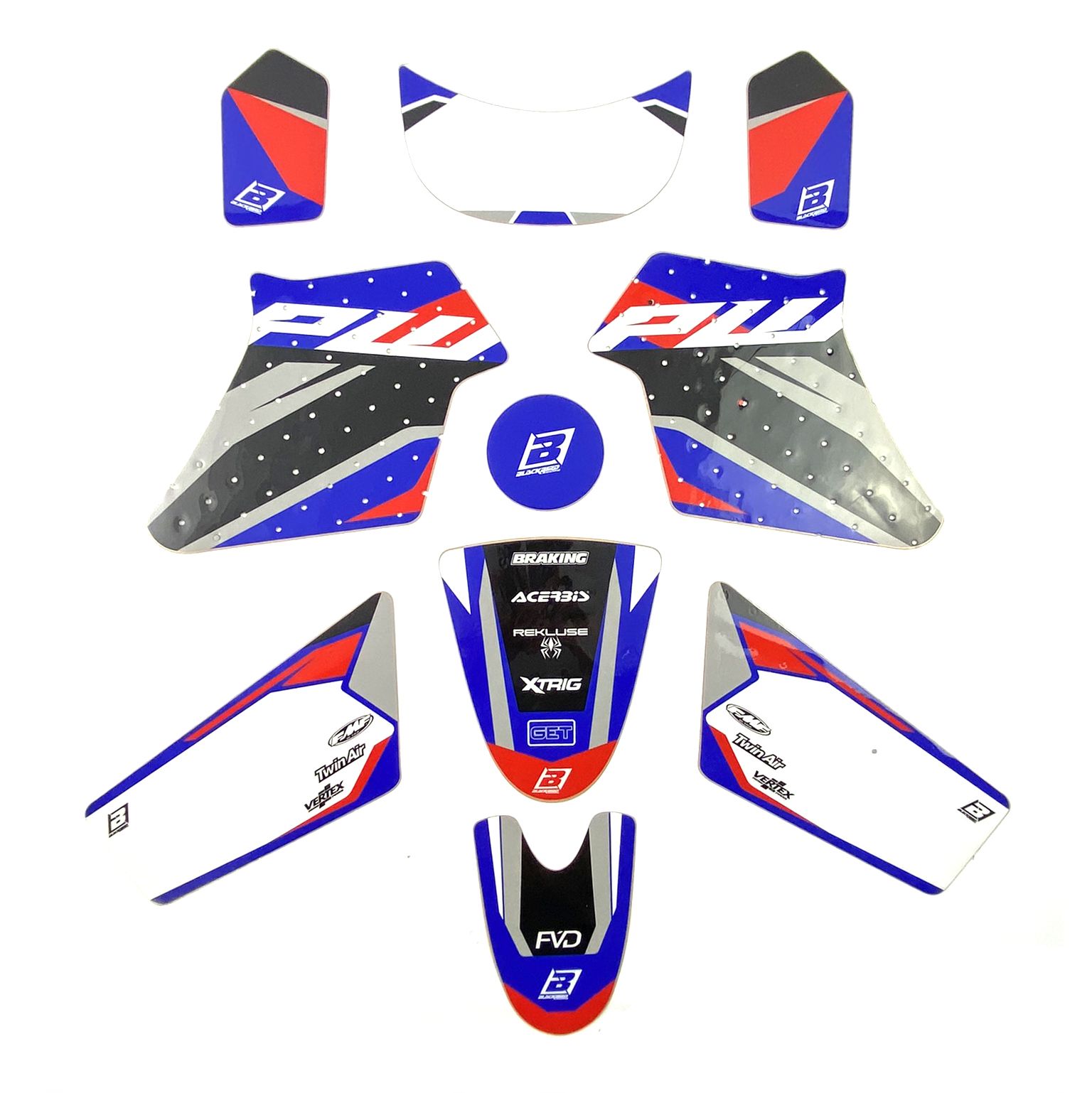 90-24 PW50 DREAM 5 BLACKBIRD, DECAL KIT 2224AB - Image 2
