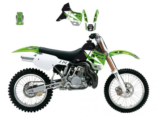 88-04 KX500 DREAM 3 GRAPHIC, BLACKBIRD DECAL KIT 2417E