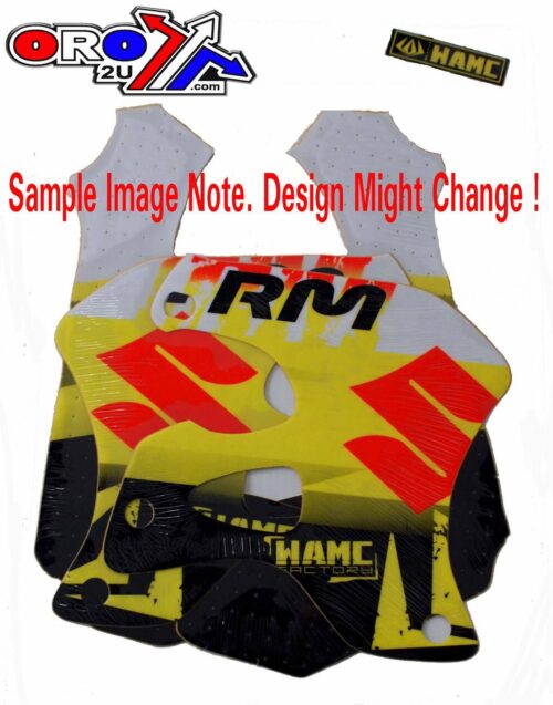 96-98 RM125 RAD TANK STICKERS, WAMC,DESIGN’S AND COLOURS MIGHT CHANGE