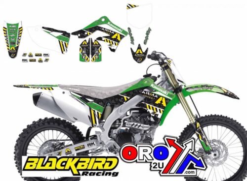 12-15 KXF450 ARMA ENERGY, BLACKBIRD 2420F GRAPHIC KIT
