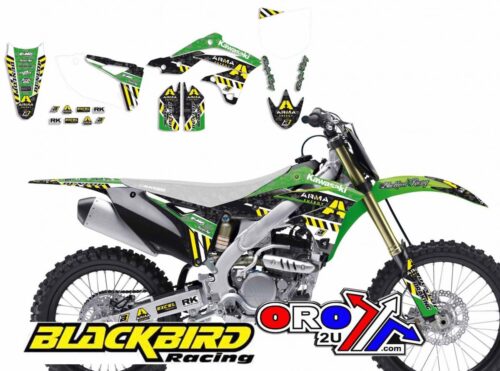13-16 KXF250 ARMA ENERGY, BLACKBIRD 2421F GRAPHIC KIT