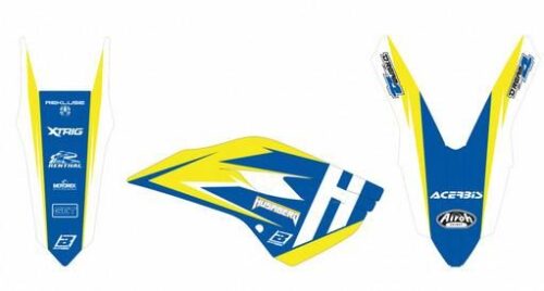 06-08 HUSABERG DREAM 4 GRAPHIC, BLACKBIRD DECAL KIT 2702N