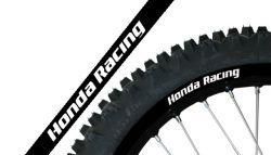 RIM STICKERS BLACK HONDA, BLACKBIRD 5068R/20