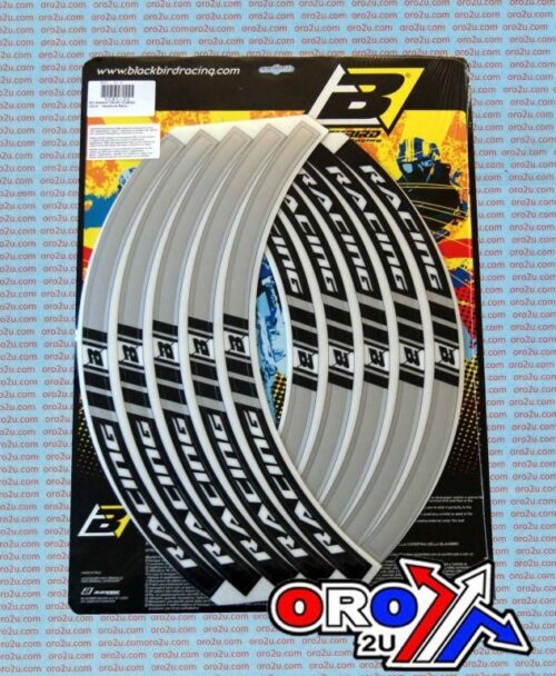 RIM STICKER GREY RACING, 5081/20 BLACKBIRD
