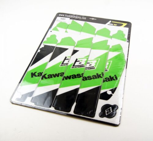 16-22 KX450F RAD LOUVER DECALS, BLACKBIRD A403E