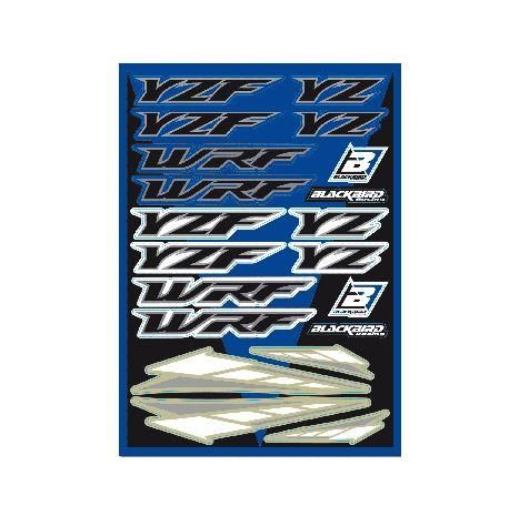 UNIVERSAL KIT YAMAHA, BLACKBIRD 5242 STICKER SHEET