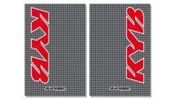 FORK DECAL KAYABA RED CARBON, BLACKBIRD 5015K STICKERS, 5015K