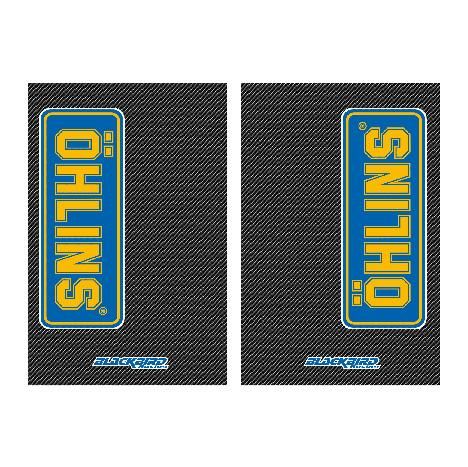 FORK DECAL SET CARBON OHLINS 5015O