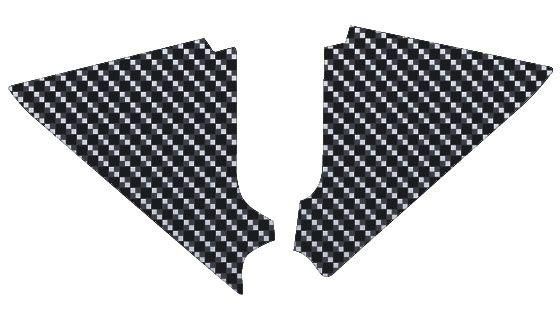 AIR BOX COVER CARBON LOOK, BLACKBIRD 5121 CRF250 04-09