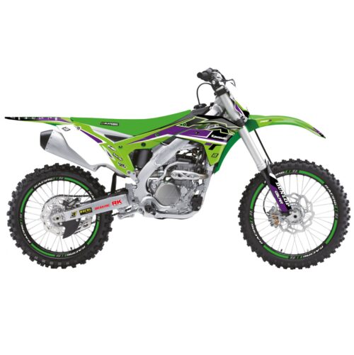 17-20 KX250F DREAM 5 GRAPHICS, BLACKBIRD 2424AB DECAL KIT