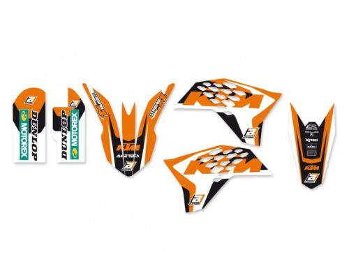 09-15 SX 50 KTM DREAM 5, BLACKBIRD DECAL KIT 2536AB
