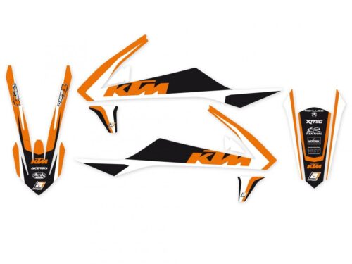 18-22 KTM 85 DREAM 4 GRAPHIC, BLACKBIRD DECAL KIT 2545N