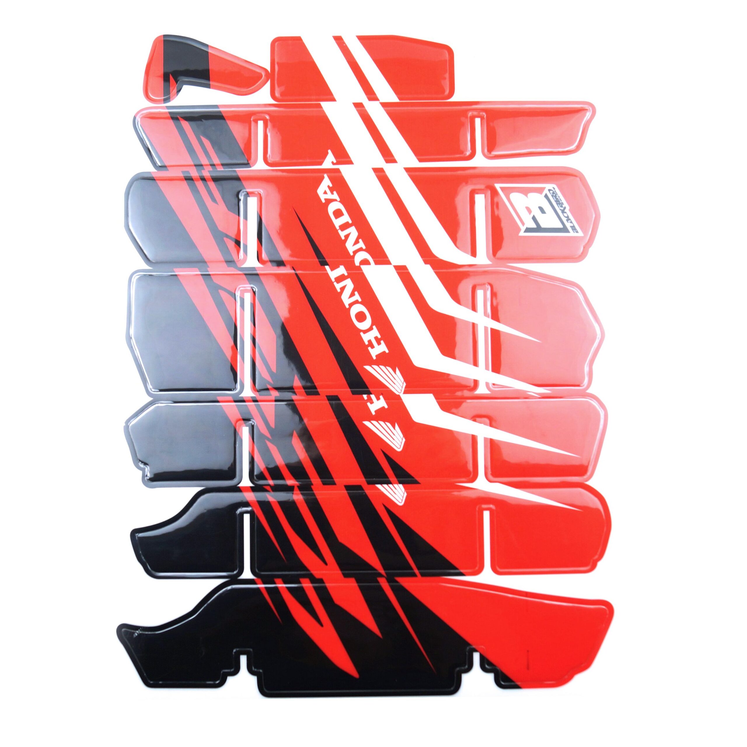 2022 CRF250 RAD LOUVER DECAL, BLACKBIRD A109N