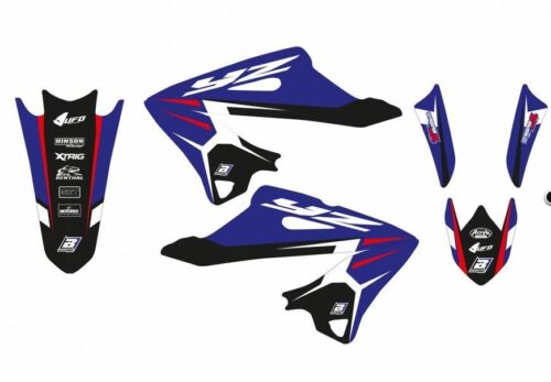 2022 YZ125/250 YAMAHA DREAM 4 GRAPHICS, BLACKBIRD 2250N DECAL KIT