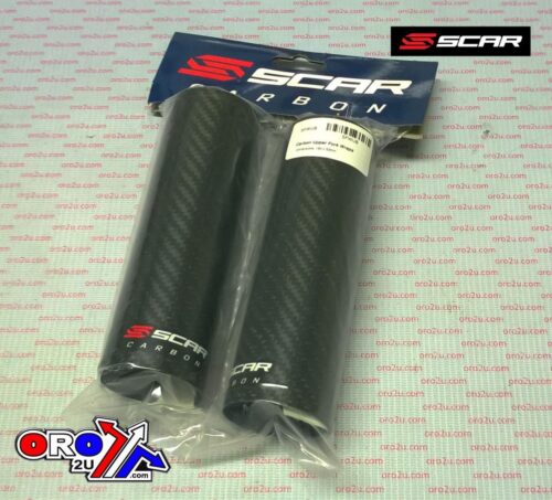 CARBON UPPER FORK WRAPS, SCAR RACING SFWUB 160×52 Carbon fibre