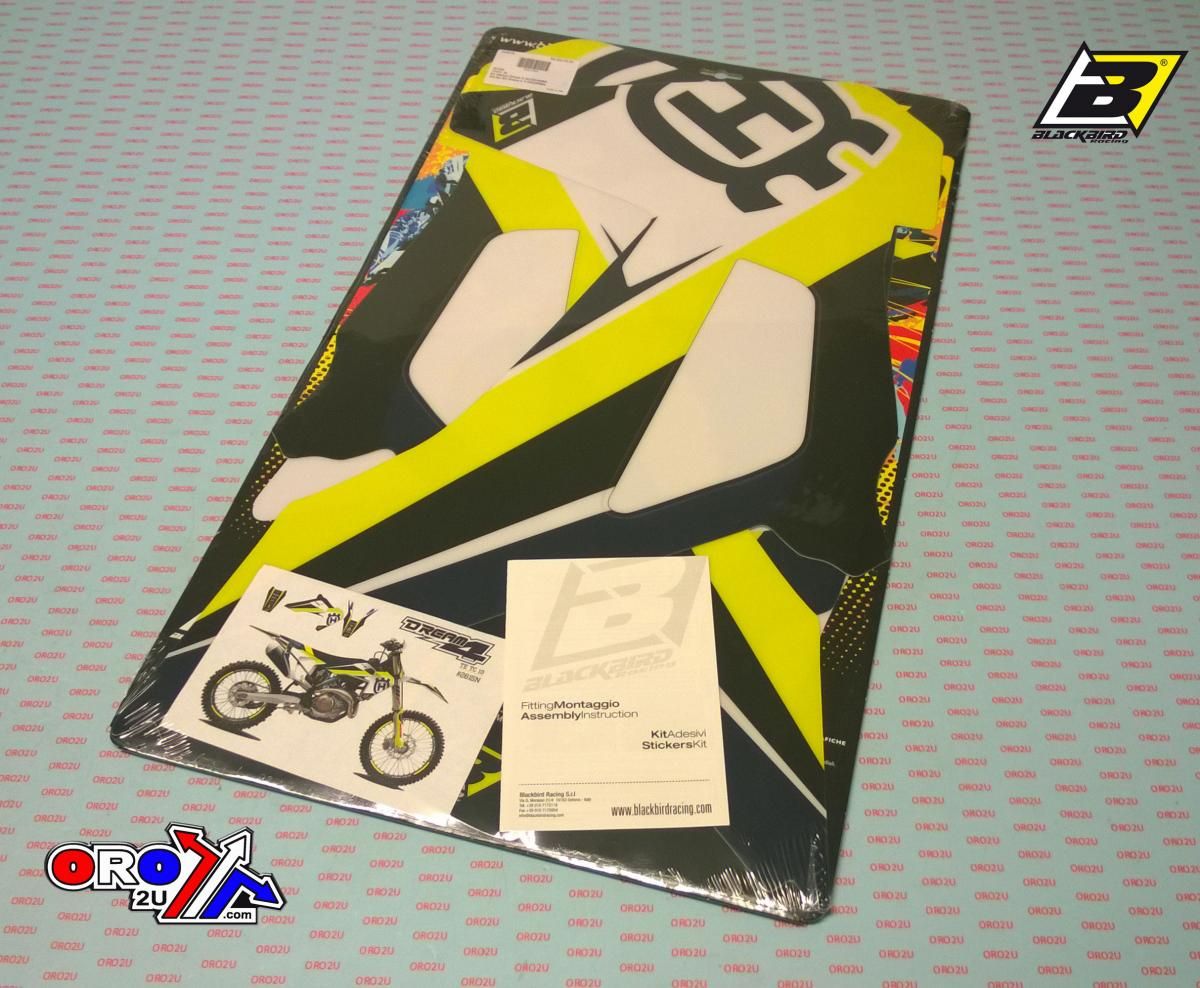 HUSQVARNA FC/TC 2019-22 DREAM4, BLACKBIRD DECAL KIT, 2615N