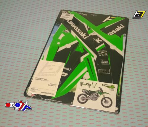 13-16 KX250F DREAM 4 GRAPHIC, BLACKBIRD DECAL KIT 2421N
