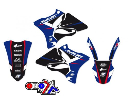 02-14 YZ125 YZ250 DREAM 4, BLACKBIRD DECAL KIT 2231N