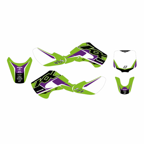 00-24 KX65 DREAM5 GRAPHIC KIT, BLACKBIRD DECAL KIT 2404AB