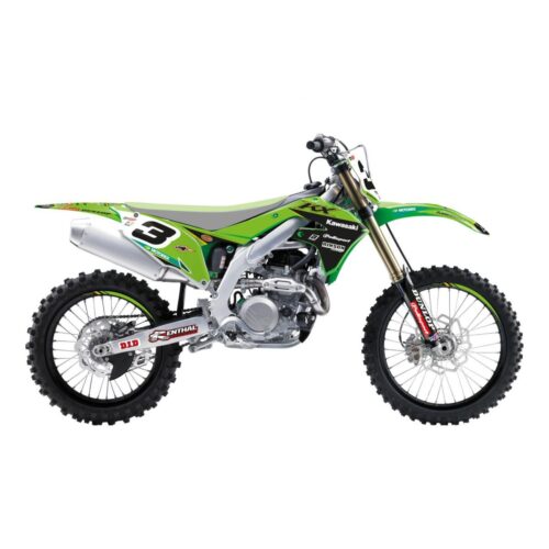 2019-23 KX 450F KAWASAKI F&H 22, BLACKBIRD DECAL KIT 2425R14