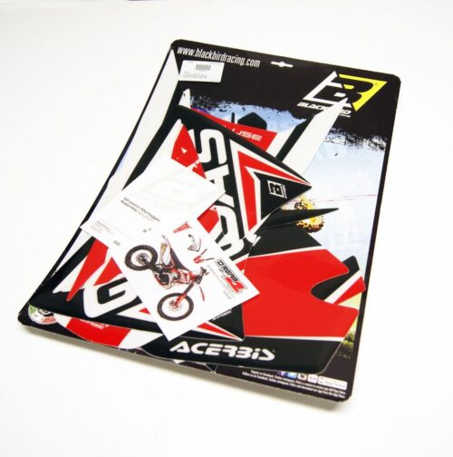 10-11 GASGAS DREAM4 RED, BLACKBIRD DECAL KIT 2904N