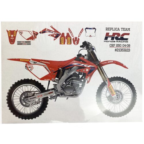 CRF250/450 HONDA HRC, BLACKBIRD 2135R23 DECAL KIT