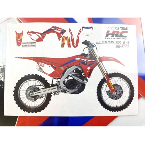 CRF250R/450R HONDA HRC, BLACKBIRD 2146R23